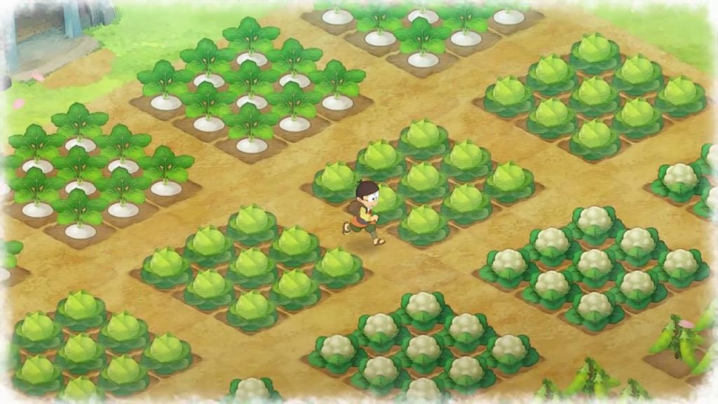 โดราเอมอนก็ไม่น้อยหน้า! ส่งโนบิตะมาปลูกผักกับเกม Doraemon: Nobita no Bokujou Monogatari 2