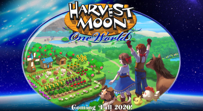 Natsume เผยปก Harvest Moon: One World เตรียมลง PS4, Switch ขายฤดูใบไม้ร่วง 2020 นี้