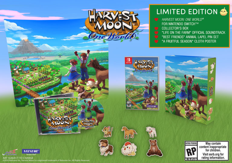 อัปเดตตัวละคร + เซ็ตจำนวนจำกัด + สั่งซื้อล่วงหน้าได้แล้ว Harvest Moon: One World
