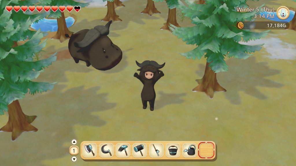 Buffalo Costume DLC - Pioneers of Olive Town